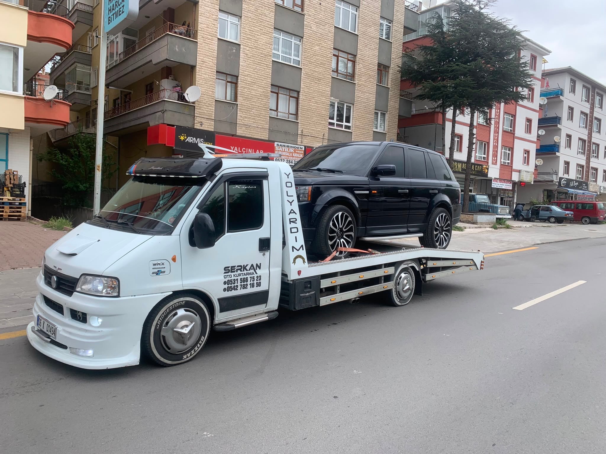 Sabit Kasa Oto Çekici